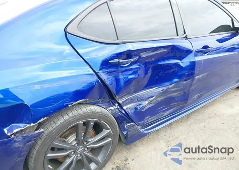 2018 Acura Tlx Tech+A from USA, damaged, VIN 19UUB2F69JA002149